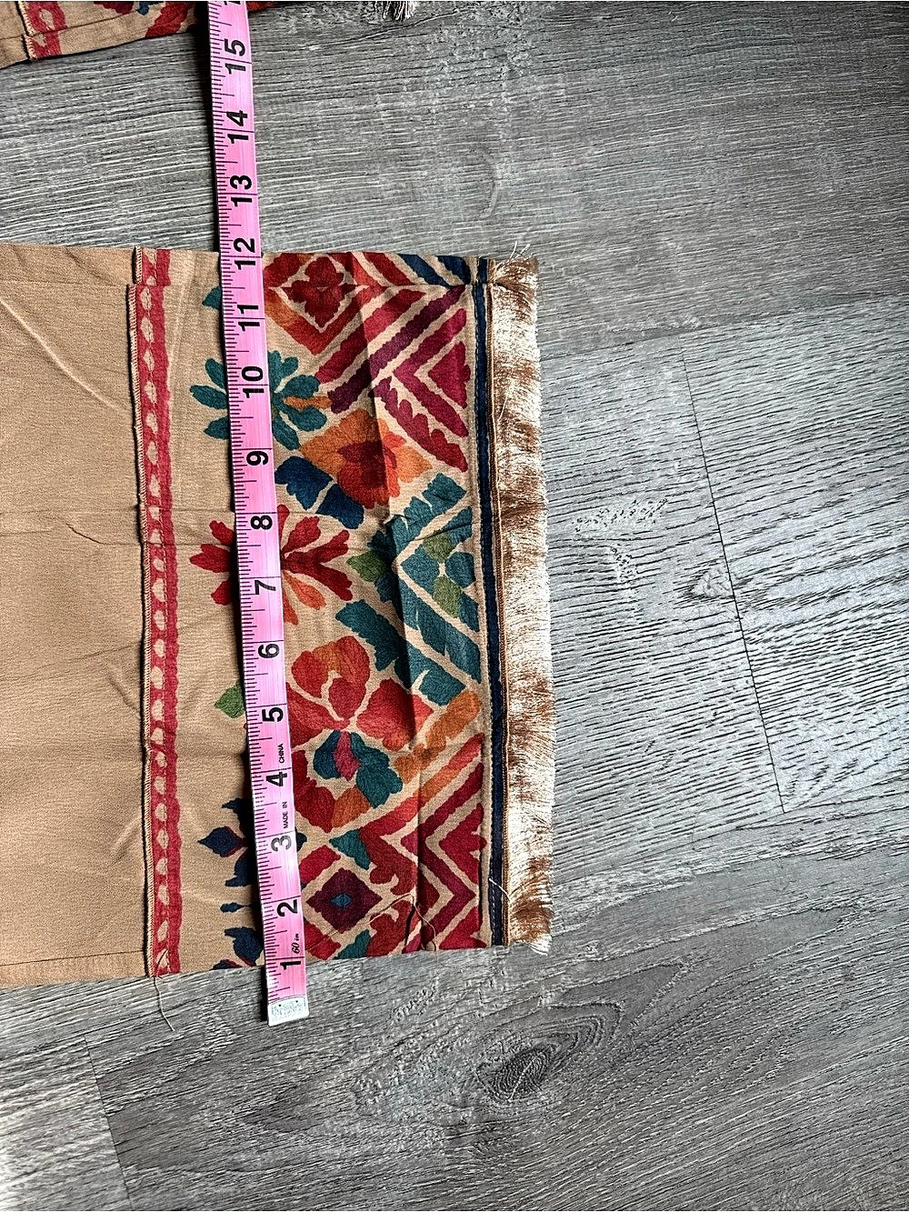 FASHON Wide Leg Printed Hem Pants NWT - Picture 11 of 11